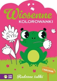 wiosenne-kolorowanki-radosne-zabki-praca-zbiorowa