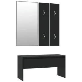 mebel-przedpokoju-lawka-z-lustrem-i-wieszakami-czarny-80x305x40-cm