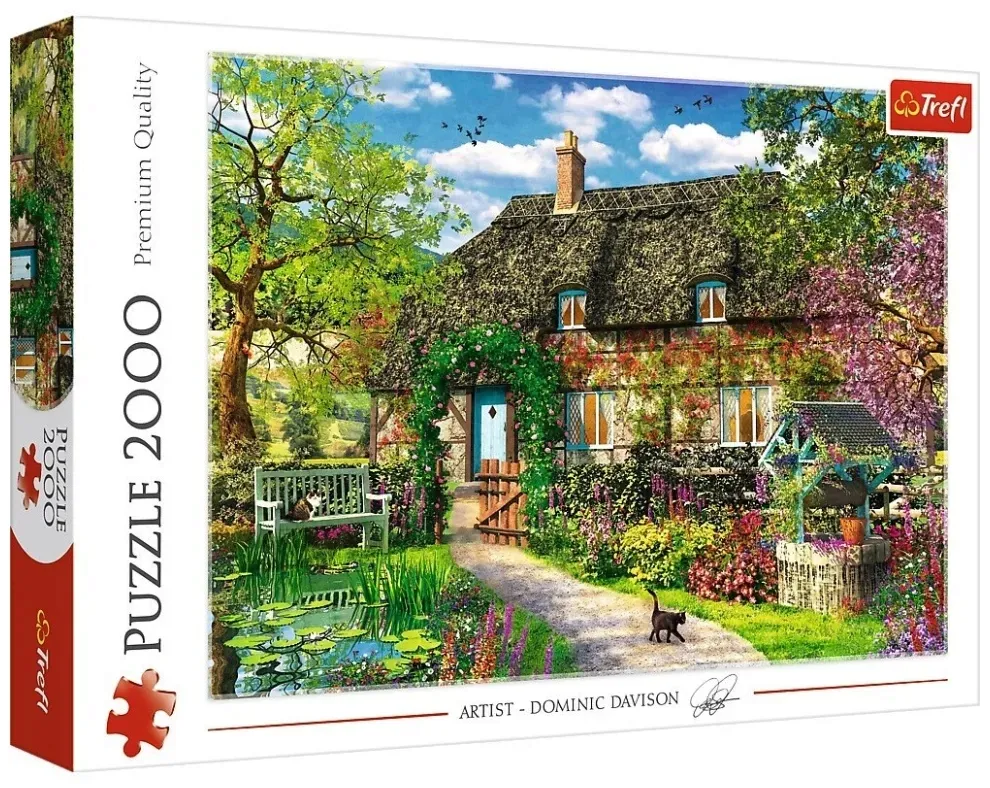 puzzle-2000-wiejska-chatka-trefl-27122