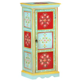 recznie-malowana-szafka-z-drewna-mango-40x30x90-roznokolorowa