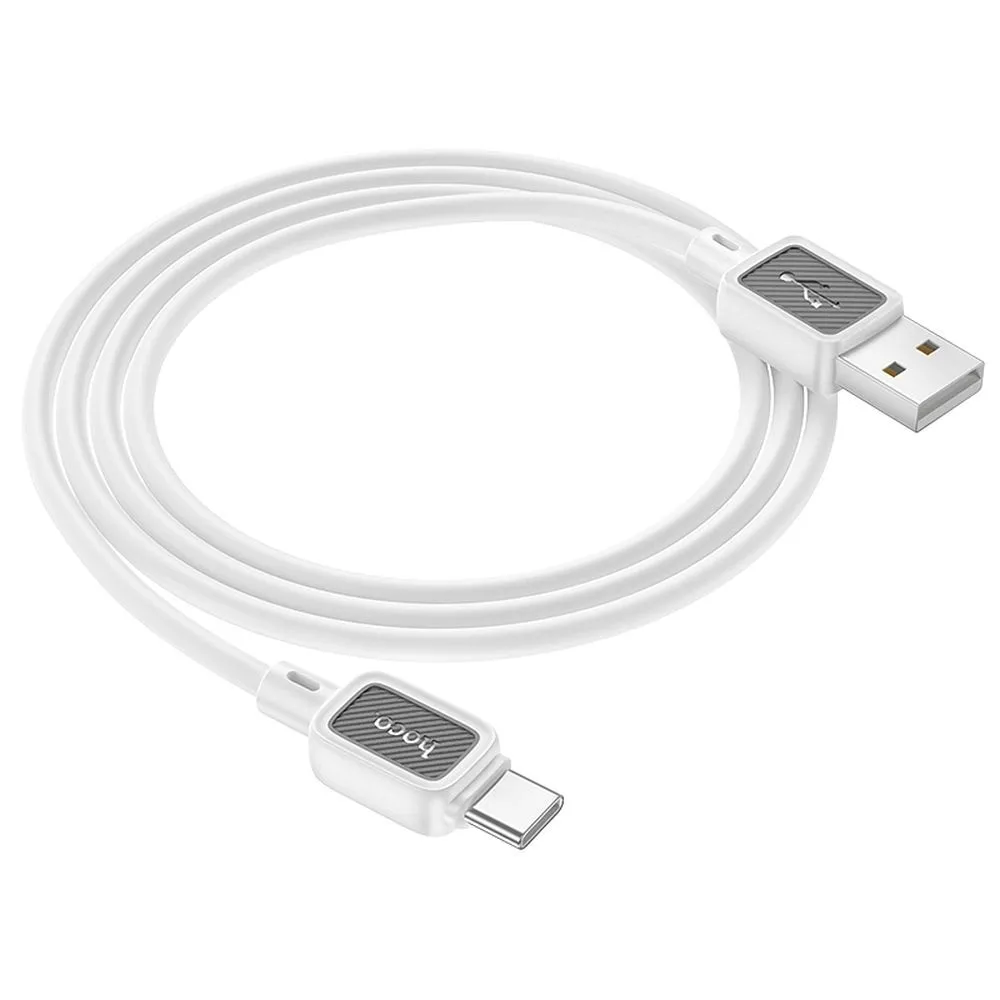 kabel-usb-a-do-usb-c-hoco-3a-1-m-x108-bialy