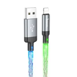 kabel-usb-a-do-lightning-hoco-24a-1-m-u112-szary