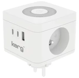 kerg-kostka-zasilajaca-2-gniazdowa-ladowarka-usb-a-usb-c-lampka-led-16a