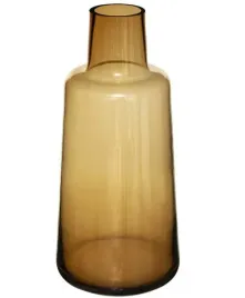 wazon-szklany-solid-bursztynowy-vintage-rudy-40cm