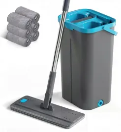 mop-plaski-z-wiadrem-zestaw-6-nakladek-z-mikrofibry-z-wyciskaczem-140-cm