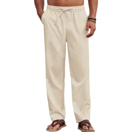 meskie-spodnie-letnie-sciagacz-casual-przewiewne-plazowe-bezowe-xxl