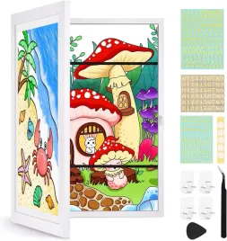 ramka-na-prace-dzieciece-a3-otwierana-ekspozytor-biala-34x46-cm