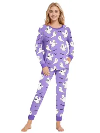 damski-zestaw-pizamowy-na-halloween-wygodny-miekki-przytulny-fioletowy-xl