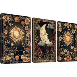obraz-na-plotnie-boho-abstrakcja-gotycki-dekoracyjny-3-panele-120x60-cm
