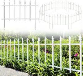 ogrodzenie-plot-ogrodowy-metalowy-skladany-bialy-5-paneli-57-x-45cm