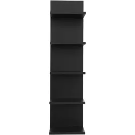 polka-scienna-wiszaca-szafka-regal-na-ksiazki-5-poziomow-120-cm-czarna