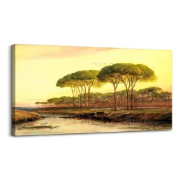obraz-na-plotnie-dekoracja-vintage-krajobraz-toskania-50x100-cm