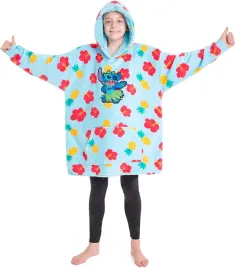 dziecieca-kocobluza-oversize-z-kapturem-wzor-stitch-wygodna-niebieska