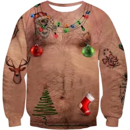 brzydki-sweter-swiateczny-owlosiony-meski-tors-dlugi-rekaw-smieszny-m