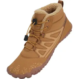 meskie-buty-zimowe-sniegowce-barefoot-ocieplane-antyposlizgowe-brazowe-42eu