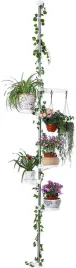 stojak-na-kwiaty-regulowany-175-235-cm-metalowy-minimalistyczny-szary
