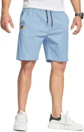 meskie-spodenki-szorty-chino-casual-bawelniane-elastyczne-niebieskie-l