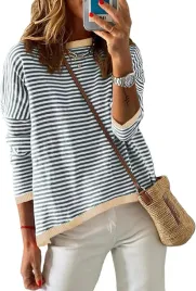sweter-damski-dzianinowy-w-paski-ciemnoszary-l-jesien-zima-luzny-dekolt