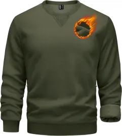 meska-bluza-polarowa-ocieplana-z-kieszeniami-bez-kaptura-zielona-xl