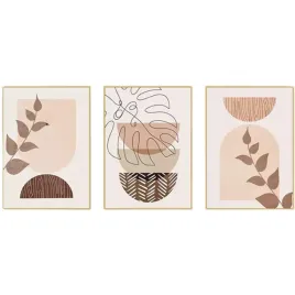 obrazy-bez-ramy-abstrakcyjne-liscie-boho-na-plotnie-60x90cm-zestaw-3-sztuki