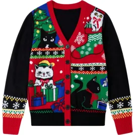 damski-kardigan-sweter-swiateczny-rozpinany-zimowy-wzorzysty-koty-czarny-xl