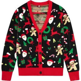 damski-kardigan-sweter-swiateczny-rozpinany-guziki-zabawny-czarny-xxl