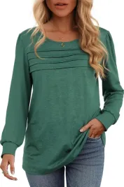 bluzka-damska-koszulka-na-dlugi-rekaw-elegancka-oversize-zielona-l