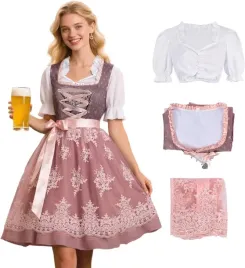sukienka-na-oktoberfest-bawarska-dirndl-tradycyjna-koronkowa-rozowa-s