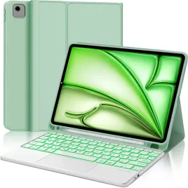 etui-z-klawiatura-touchpad-do-ipada-air-11-azerty-podswietlane-zielone-fr