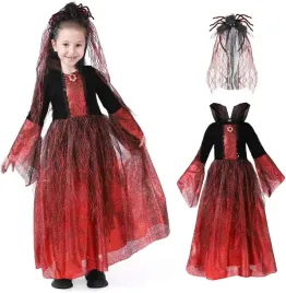 kostium-stroj-wampira-wampirzyca-przebranie-na-halloween-czarny-10-12-lat