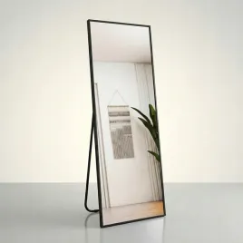 koonmi-lustro-stojace-wiszace-140x40-cm-nowoczesne-czarna-rama-metalowa