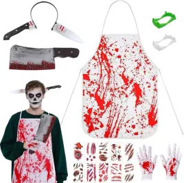 przebranie-meskie-na-halloween-zombie-rzeznik-zestaw-stroj-kostium-tatuaze