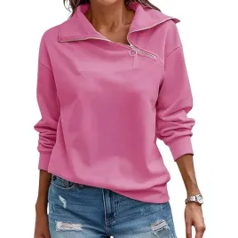 damska-bluza-zamek-1-4-stylowa-modna-oversize-dlugi-rekaw-rozowa-l