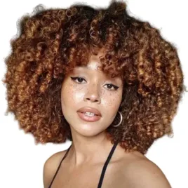 peruka-afro-krecona-ombre-brazylijska-brazowa-modna-krotka-z-grzywka-bouncy