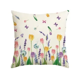 poszewka-wielkanocna-dekoracyjna-bezowa-tulipany-lawenda-motyle-45x45-cm
