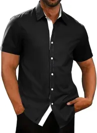 meska-koszula-letnia-z-krotkim-rekawem-elegancka-biznesowa-czarna-xxl