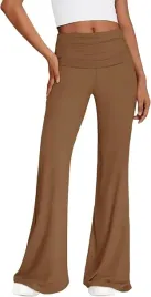reoria-spodnie-damskie-legginsy-eleganckie-szerokie-nogawki-brazowe-l