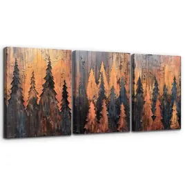 obraz-zestaw-3-sztuki-40x58-cm-dekoracja-salonu-abstrakcyjny-zloty-las