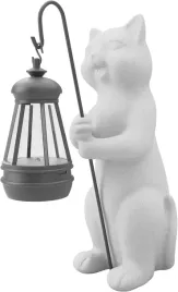 figurka-kota-z-latarnia-solarna-dekoracja-ogrodowa-zywica-biala-25-cm