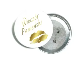 przypinka-biala-ze-zlotym-napisem-i-ustami-na-wieczor-panienski