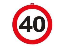 dekoracja-na-drzwi-40-stka-znak-drogowy-urodziny