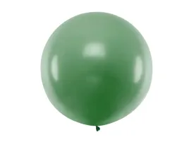 balon-olbrzym-1-m-srednicy-ciemno-zielony-pastel