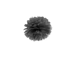 dekoracja-wiszaca-pompon-kwiat-czarna-25-cm-1-szt