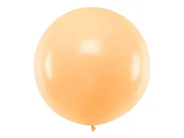 balon-olbrzym-1-m-srednicy-pastelowy-pomaranczowy