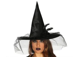 kapelusz-czarownicy-z-woalem-i-roza-na-halloween-1-szt