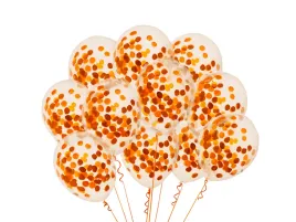 balony-przezroczyste-z-pomaranczowym-konfetti-30-cm-5-szt