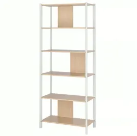 ikea-jattesta-polka-bialy-jasny-bambus-80x195-cm