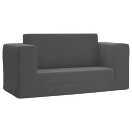 sofa-dziecieca-pluszowa-2-os-antracyt-84x38x42-cm