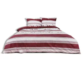 posciel-flanelowa-220x200-czerwona-biala-renifery-swiateczna-matex