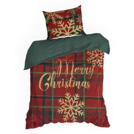 posciel-swiateczna-140x200-estrella-czerwona-zielona-merry-christmas